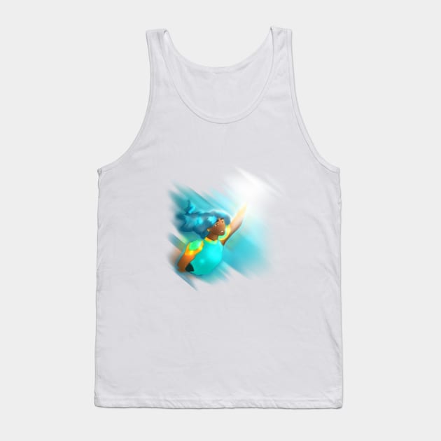 The Little Mermista Tank Top by AniMagix101